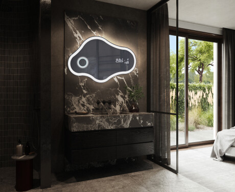 LED Badkamerspiegel in Onregelmatige Vorm C222 #10