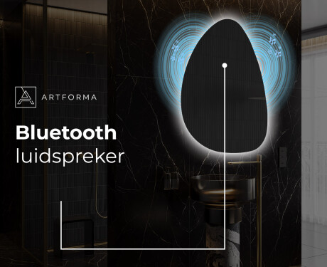 LED Badkamerspiegel in Onregelmatige Vorm D221 #5