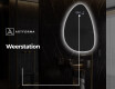 LED Badkamerspiegel in Onregelmatige Vorm D221 #6