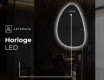 LED Badkamerspiegel in Onregelmatige Vorm D221 #7