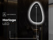 LED Badkamerspiegel in Onregelmatige Vorm B222 #7