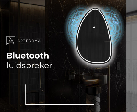 LED Badkamerspiegel in Onregelmatige Vorm B223 #5