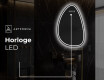 LED Badkamerspiegel in Onregelmatige Vorm B223 #7
