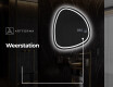 LED Badkamerspiegel in Onregelmatige Vorm EG223 #9