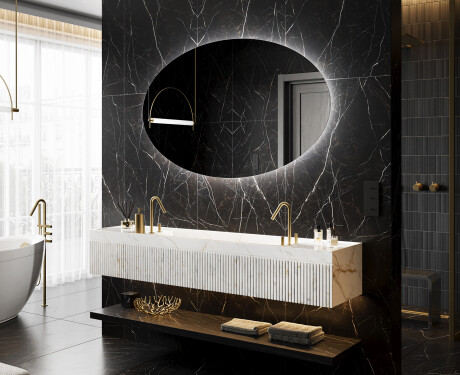 Moderne badkamer spiegel met LED-verlichting L226 #1