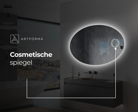 Moderne badkamer spiegel met LED-verlichting L226 #5