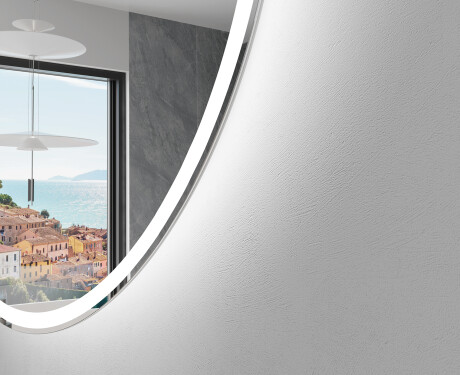 Moderne badkamer spiegel met LED-verlichting L227 #2