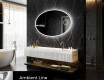 Moderne badkamer spiegel met LED-verlichting L227 #4