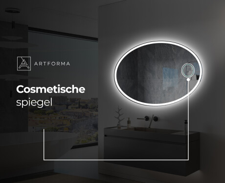 Moderne badkamer spiegel met LED-verlichting L227 #5
