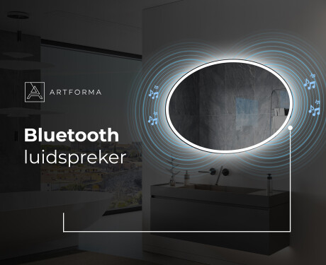 Moderne badkamer spiegel met LED-verlichting L227 #6