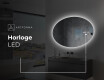 Moderne badkamer spiegel met LED-verlichting L227 #8