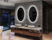 Moderne badkamer spiegel met led-verlichting L74 #2