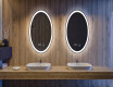Moderne badkamer spiegel met led-verlichting L74 #3