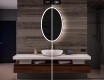 Moderne badkamer spiegel met led-verlichting L74 #5