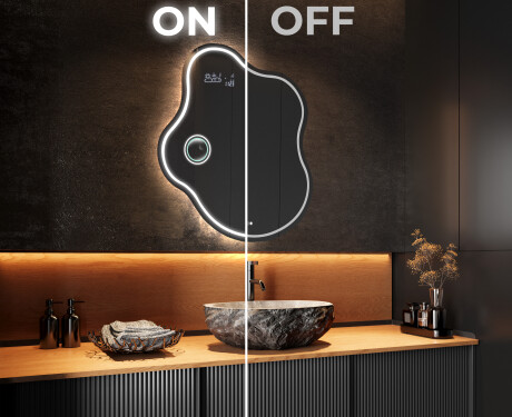 LED Badkamerspiegel in Onregelmatige Vorm EM223 #3