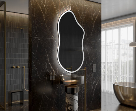 LED Badkamerspiegel in Onregelmatige Vorm F222 #3