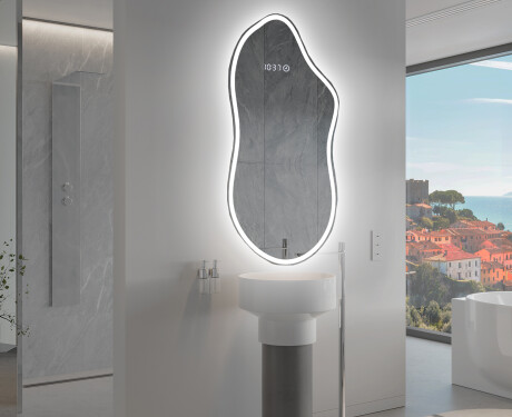 LED Badkamerspiegel in Onregelmatige Vorm F222 #9