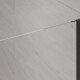 Inloopkast transparant glas zwart profiel #3