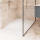 Rechthoekige douchebak Avero 90x110 cm wit #1