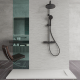 Rechthoekige douchebak Avero 90x110 cm wit #5