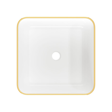 MALAGA opzetwastafel wit/goud #4
