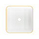 MALAGA opzetwastafel wit/goud #4