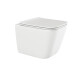 WC zonder flens PAROS wit met spoelbekleding #3
