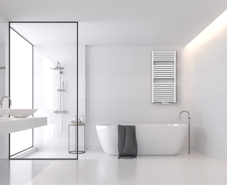 Badkamer ladder radiator wit