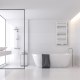 Badkamer ladder radiator wit #1