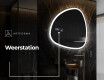 LED Badkamerspiegel in Onregelmatige Vorm J222 #6