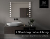 Moderne badkamer spiegel met led-verlichting L03 #6
