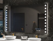 Moderne badkamer spiegel met led-verlichting L06 #10