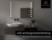 Moderne badkamer spiegel met led-verlichting L06 #6