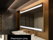 Moderne badkamer spiegel met led-verlichting L09 #3