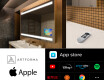 Moderne badkamer spiegel met led-verlichting L09 #6