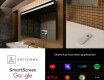 Moderne badkamer spiegel met led-verlichting L12 #4