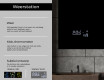 Moderne badkamer spiegel met led-verlichting L12 #5
