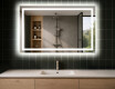 Moderne badkamer spiegel met led-verlichting L15