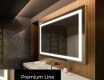 Moderne badkamer spiegel met led-verlichting L15 #3