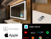 Moderne badkamer spiegel met led-verlichting L15 #6