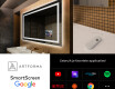 Moderne badkamer spiegel met led-verlichting L15 #4