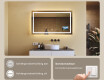 Moderne badkamer spiegel met led-verlichting L15 120x80cm - SmartScreen, DualColor, Verwarmingsmat #6