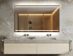 Moderne badkamer spiegel met led-verlichting L23