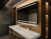 Moderne badkamer spiegel met led-verlichting L23