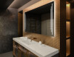 Moderne badkamer spiegel met led-verlichting L27