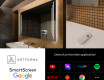 Moderne badkamer spiegel met led-verlichting L27 #4
