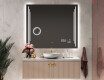 Moderne badkamer spiegel met led-verlichting L27 #9