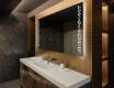 Moderne badkamer spiegel met led-verlichting L38