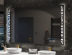 Moderne badkamer spiegel met led-verlichting L38 #10