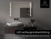 Moderne badkamer spiegel met led-verlichting L38 #6